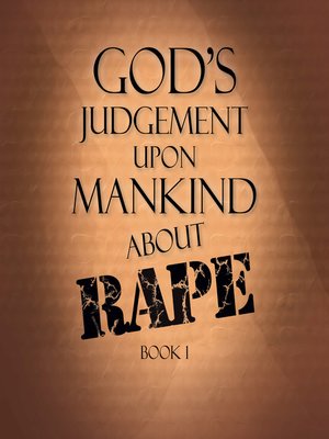 cover image of God's Judgement Upon Mankind About Rape